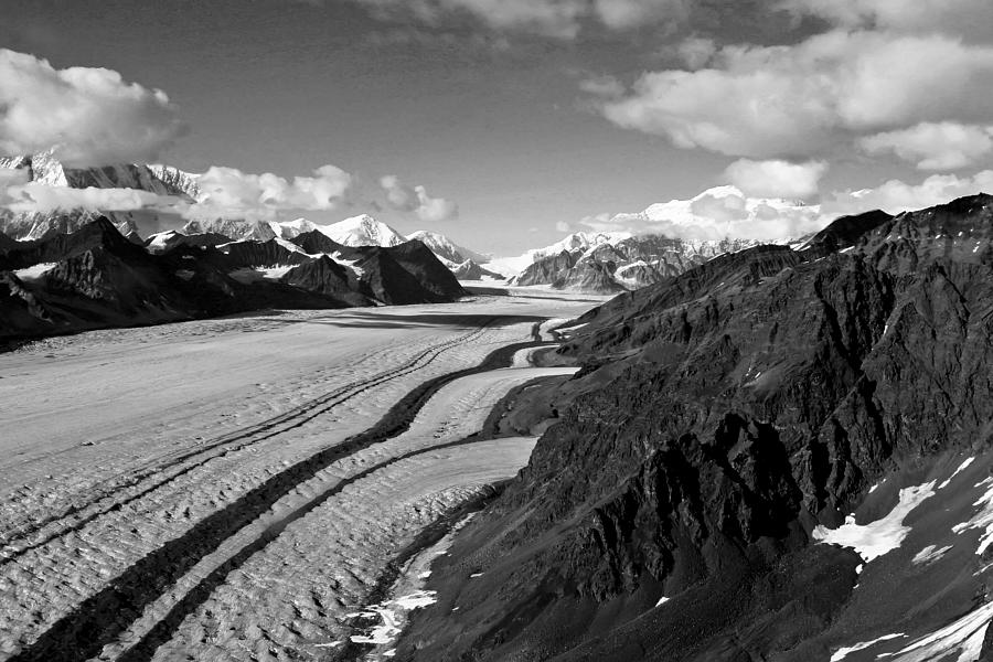 Kahiltna Glacier Alaska Photograph by Waterdancer