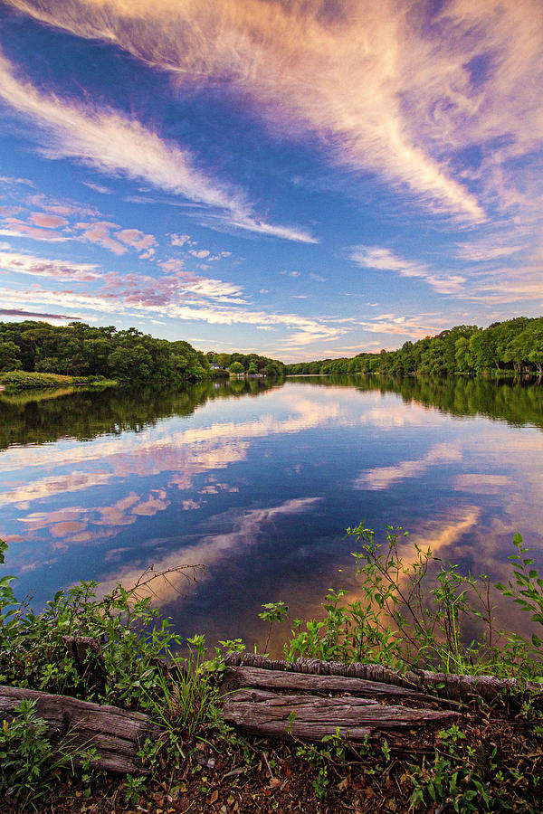 Kahler's Pond Clouds Photograph by Robert Seifert - Fine Art America