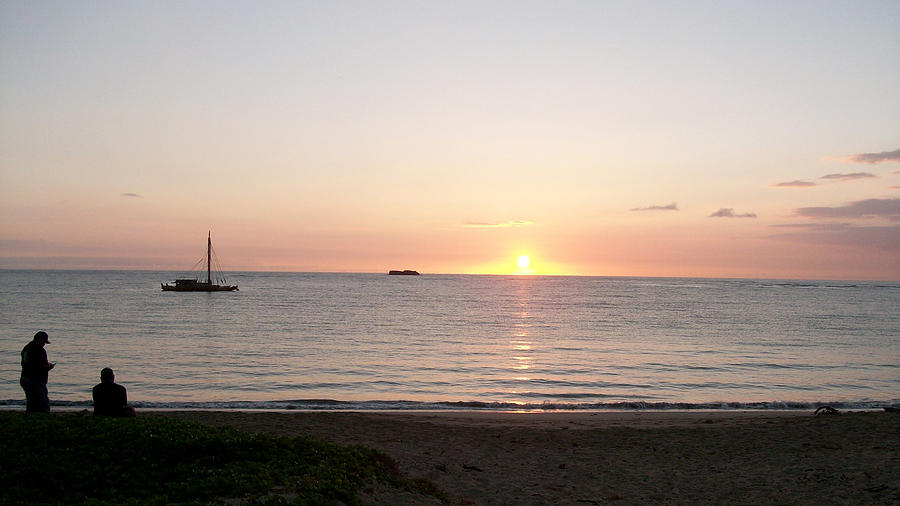 Kahuku Sunset  Photograph by Carl Gouveia