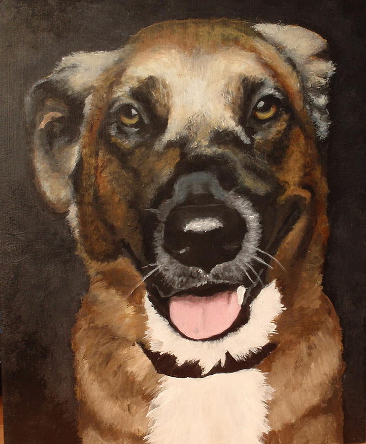 Kaia Painting by Carol Russell
