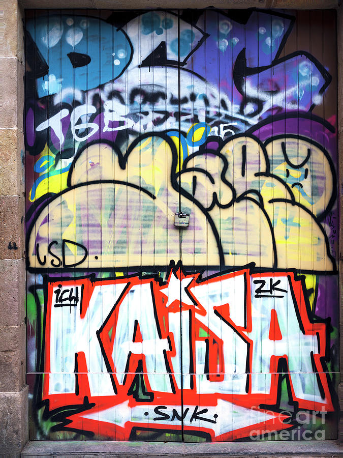 Kaisa in Barcelona Photograph by John Rizzuto