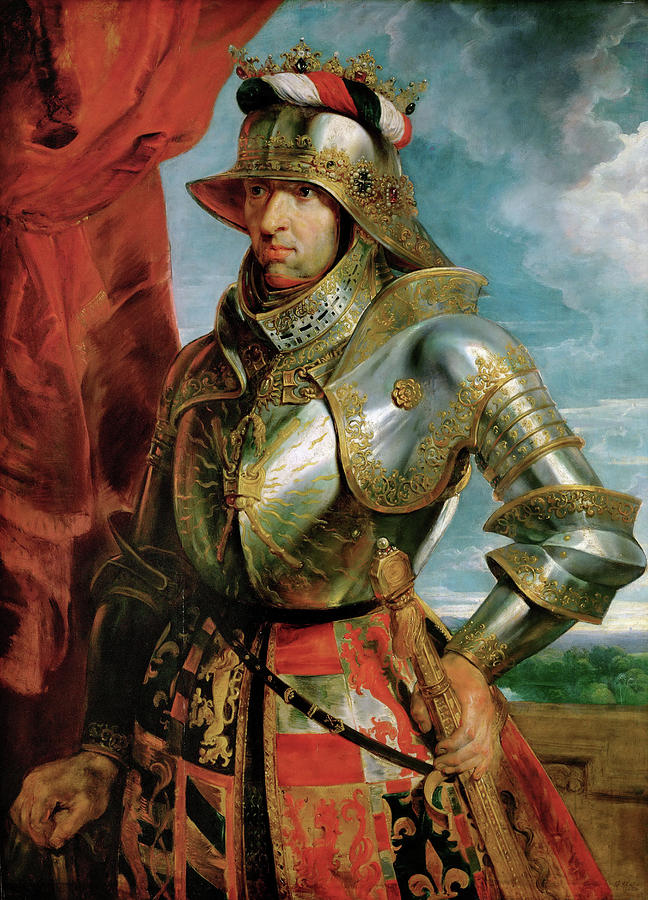 Kaiser Maximilian I Painting by Peter Paul Rubens