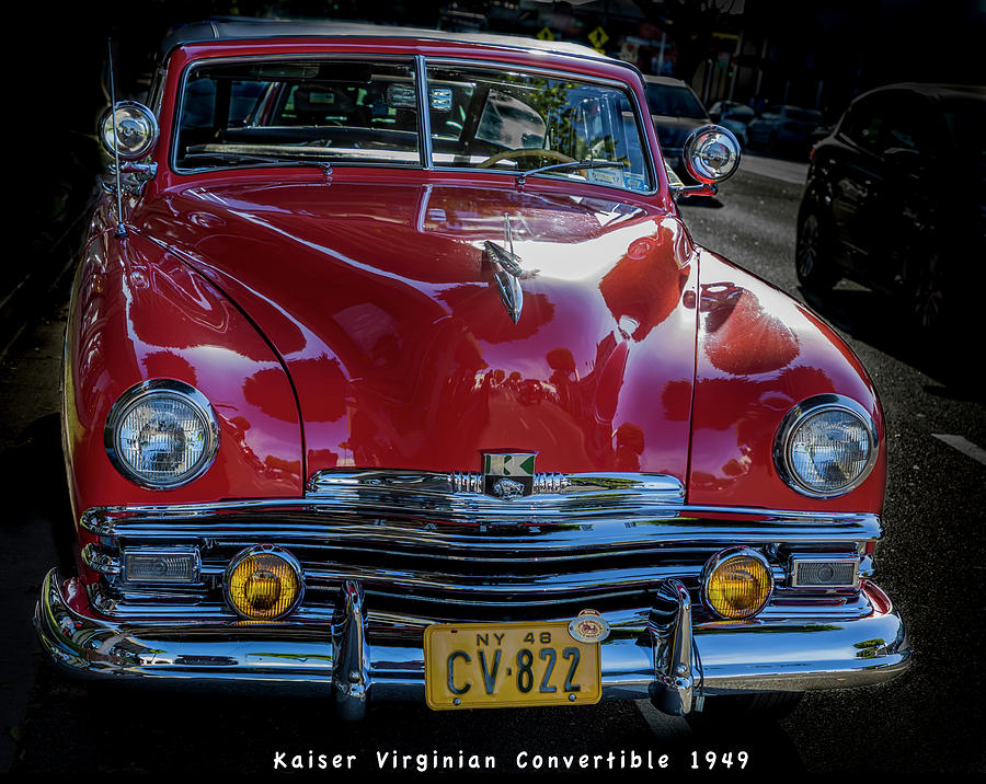 Kaiser Virginian Deluxe - 1949 Convertible Photograph by Gene Parks