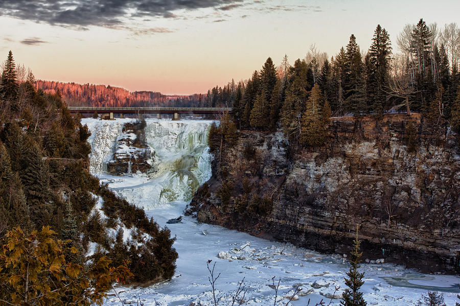 Winter Photograph - Kakabeka Falls by Jakub Sisak