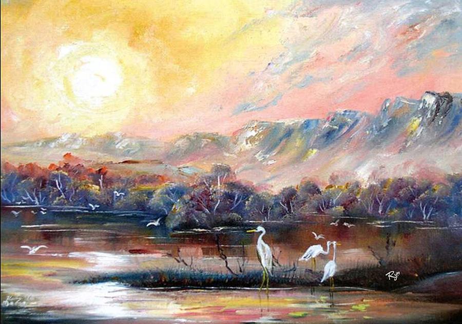 Kakadu Painting by Ryn Shell