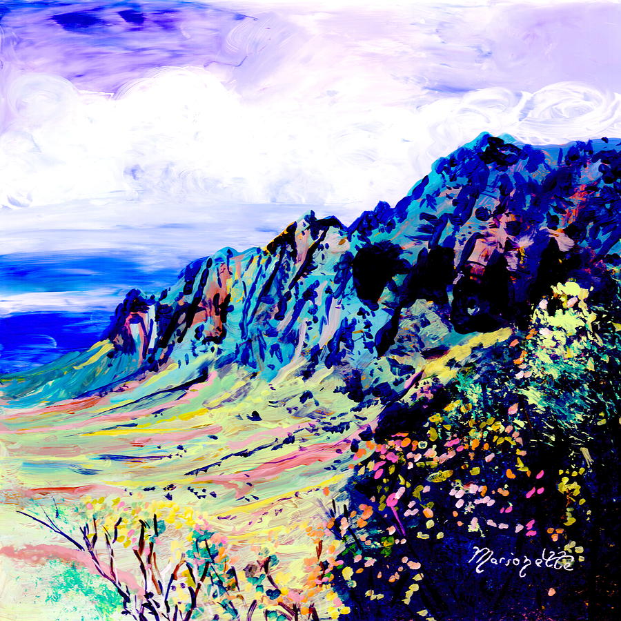 Kalalau Valley 4 Painting by Marionette Taboniar