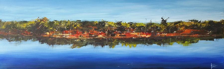 Landscape Painting - Kalbari  by Gary Leathendale