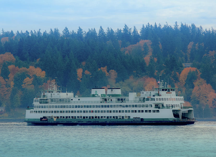 Kaleetan - Washington State Ferry Photograph by E Faithe Lester