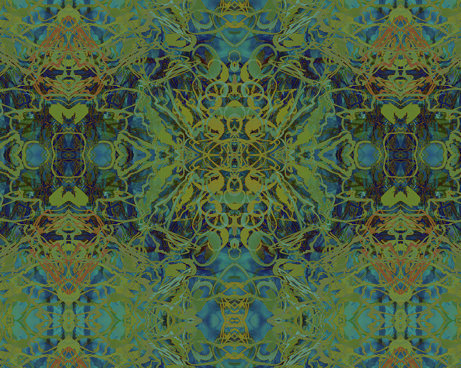 Kaleid Abstract Egyptian by Kristin Doner Kaleid Abstract Egyptian by Kristin Doner