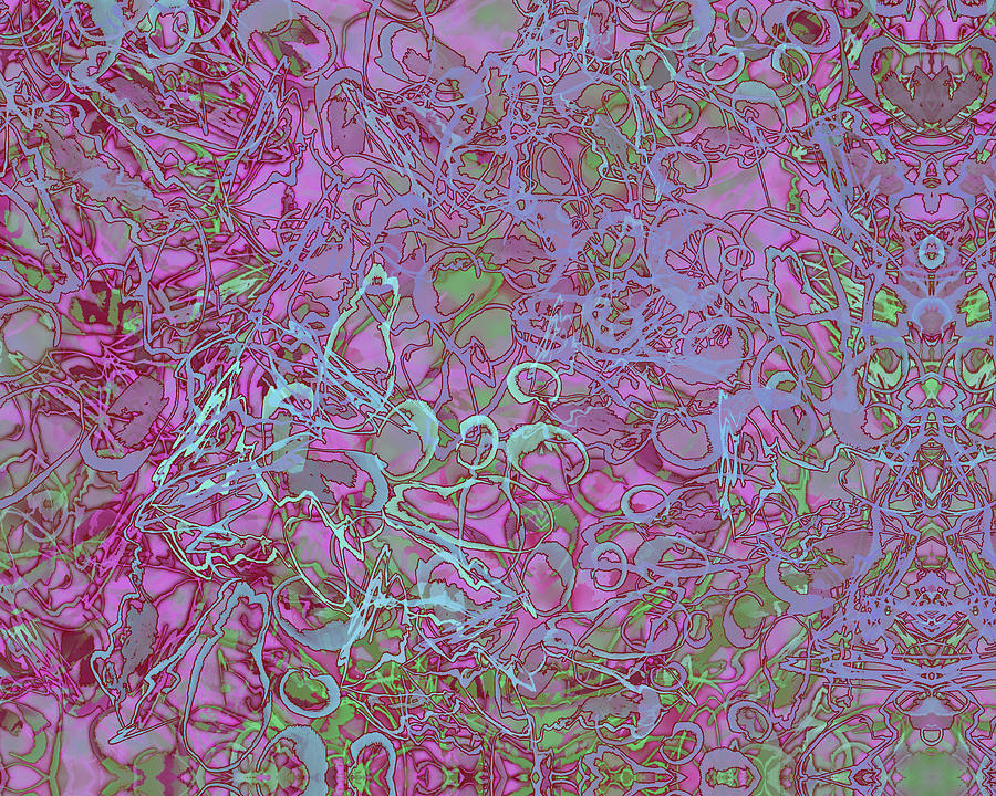 Kaleid Abstract Glow by Kristin Doner Kaleid Abstract Glow by Kristin Doner