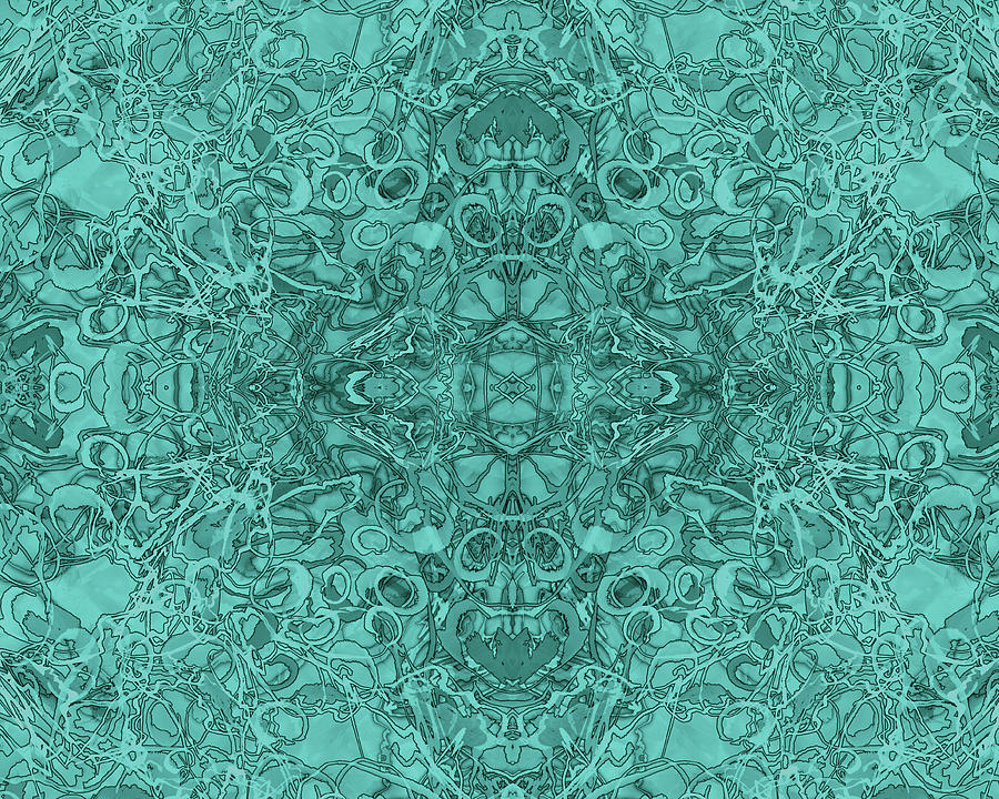 Kaleid Abstract Toltec by Kristin Doner Kaleid Abstract Toltec by Kristin Doner