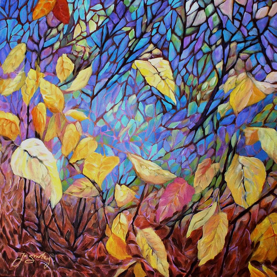 Kaleidoscope Painting by Jo Smoley
