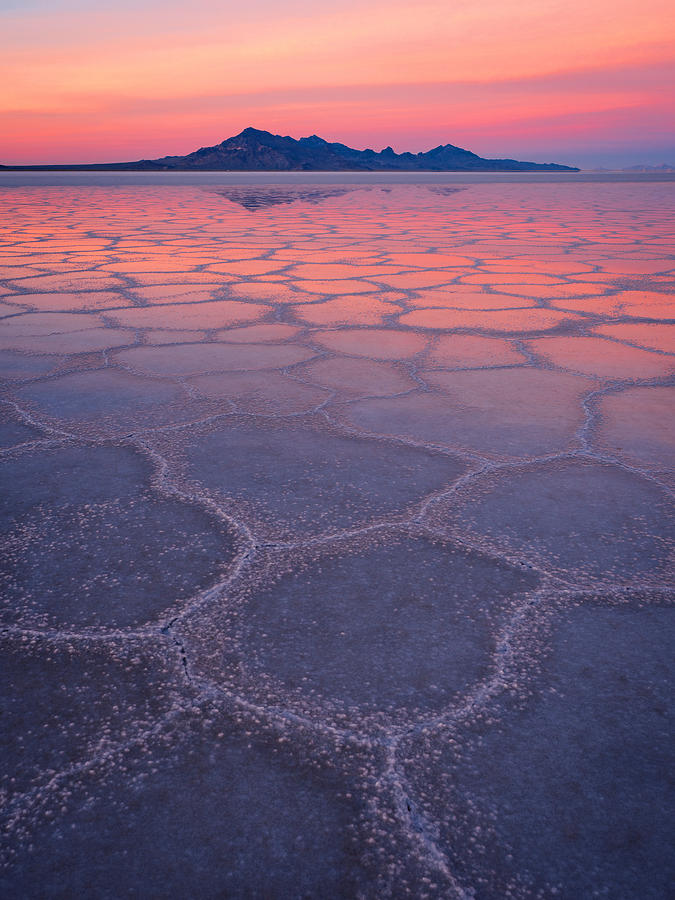 Bonneville Salt Flats Photograph - Kaleidocopic by Emily Dickey