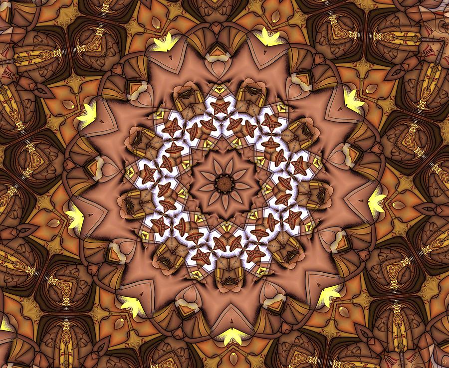 Kaleidoscope 115 Digital Art by Ron Bissett