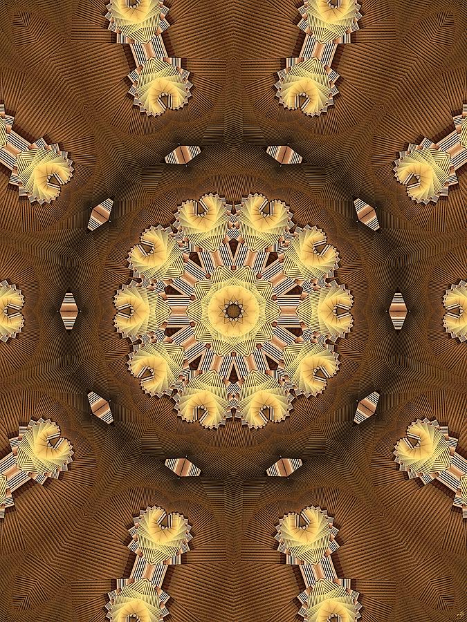 Kaleidoscope 125 Digital Art by Ronald Bissett