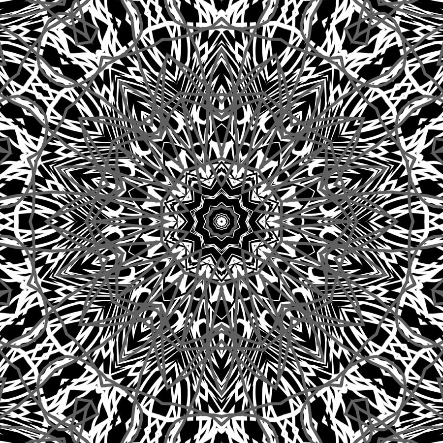 Kaleidoscope 182 by Kristalin Davis Digital Art by Kristalin Davis