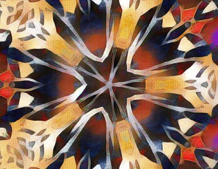 Kaleidoscope 2 Pastel by Brenae Cochran