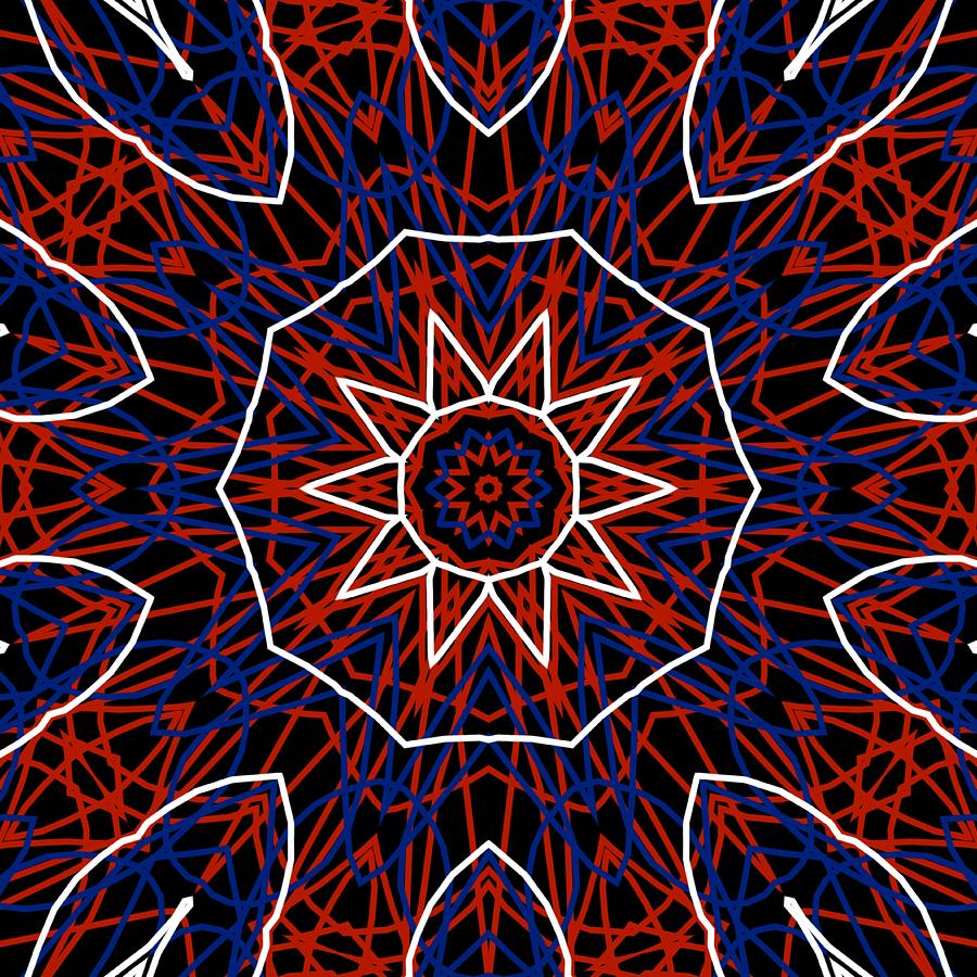 Kaleidoscope 425 by Kristalin Davis Digital Art by Kristalin Davis