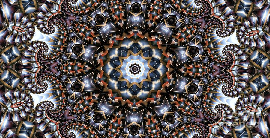 Kaleidoscope 99 Digital Art by Ron Bissett