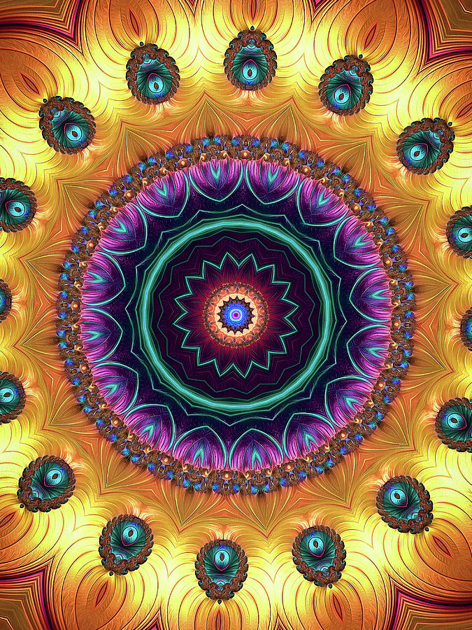 kaleidoscope image sea
