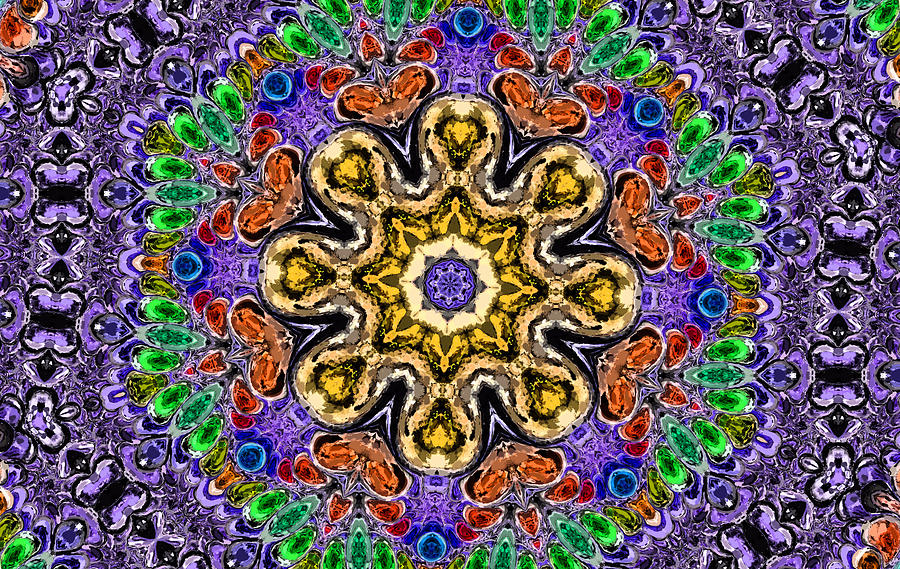 Kaleidoscope in Multi Color Two Photograph by Morgan Carter