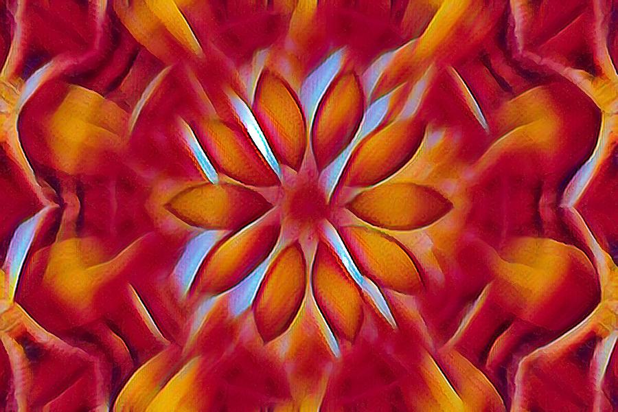 Kaleidoscope in Rose Photograph by Scott Carlton