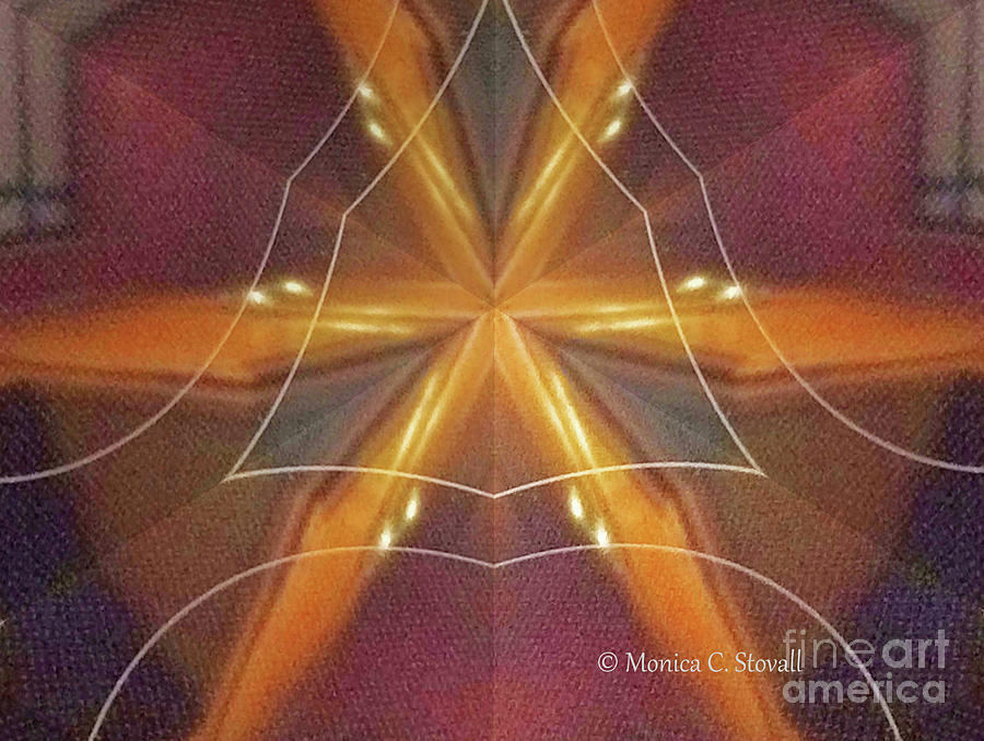 Kaleidoscope Mirror Effect M7 Photograph by Monica C Stovall