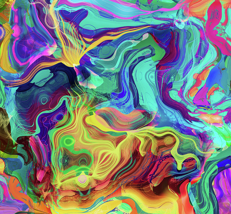 kaleidoscope painting