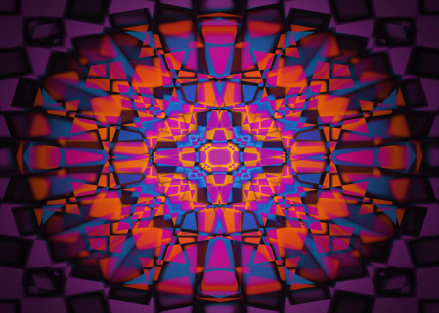 Kaleidoscope Star 3 Digital Art