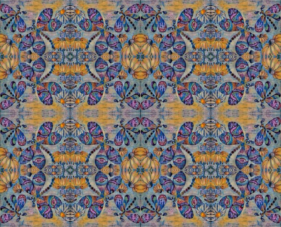 Kaleidoscope wallpaper 10 Digital Art by Megan Walsh