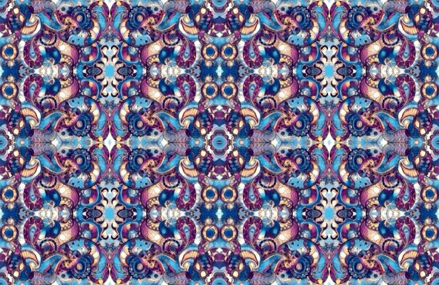 Kaleidoscope wallpaper 2 Digital Art by Megan Walsh