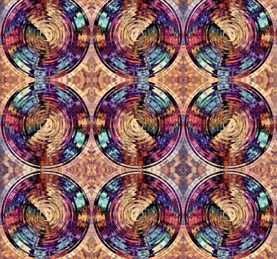 Kaleidoscope wallpaper Digital Art by Megan Walsh
