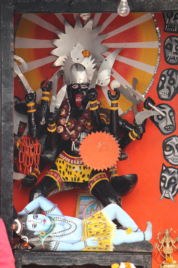 Kali Ma, Rishikesh Photograph by Jennifer Mazzucco