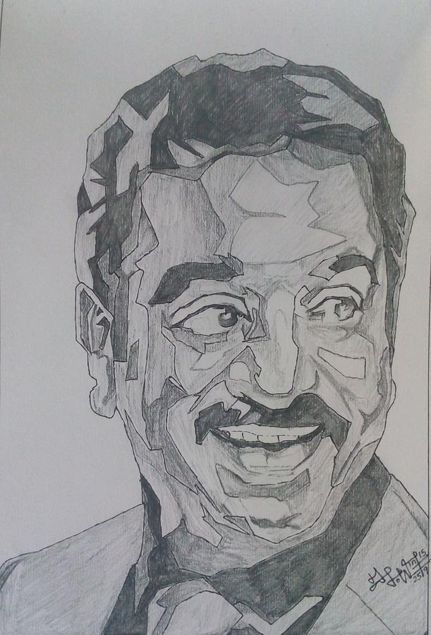 Portrait of Dr. Kamal Hassan – Hari Art