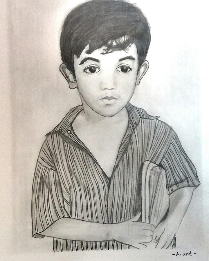 A pencil drawing I made of Kamal Haasan! : r/india