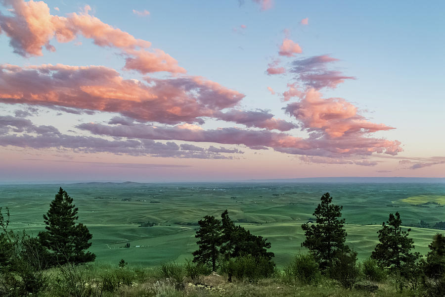 Kamiak Butte Clouds Photograph by Joe Kopp