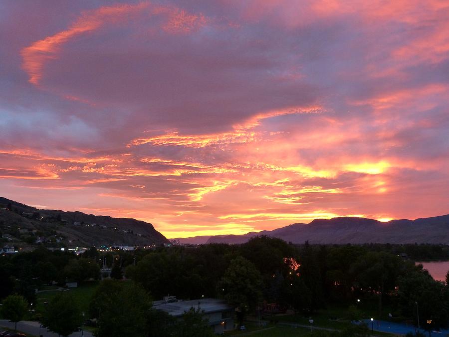 Kamloops Sunset 2 Photograph by Will Borden