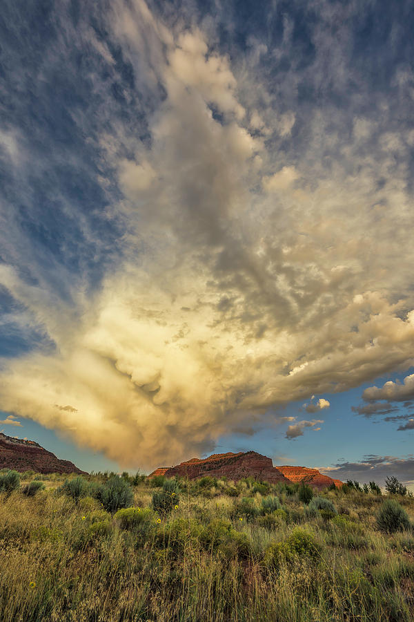 Landscape Photograph - Kanab Clouds by Mike Herdering