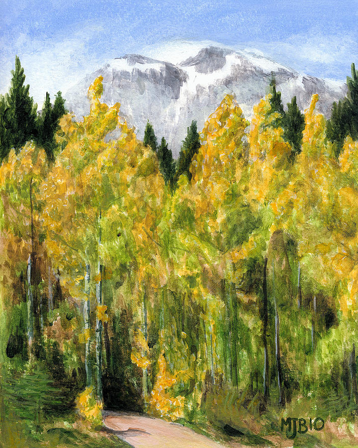 Kananaskis Autumn Morn Painting by Michael Beckett - Fine Art America