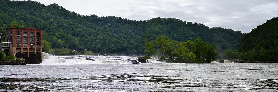 Kanawha River Falls Photograph by Roy Erickson - Fine Art America