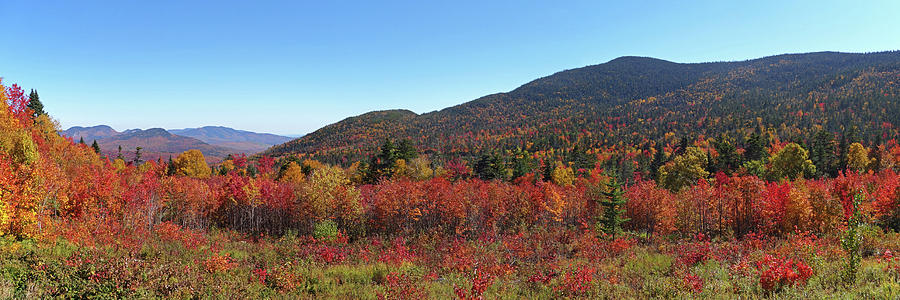 Kancamagus Highway Panorama New Hampshire Photograph by Toby McGuire