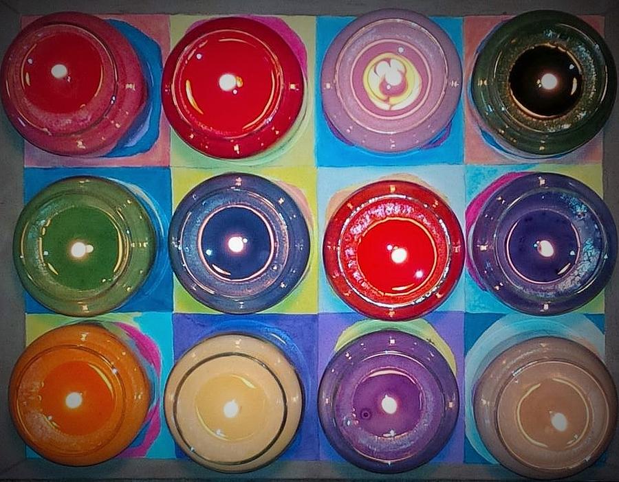 Kandinskys Candles Photograph