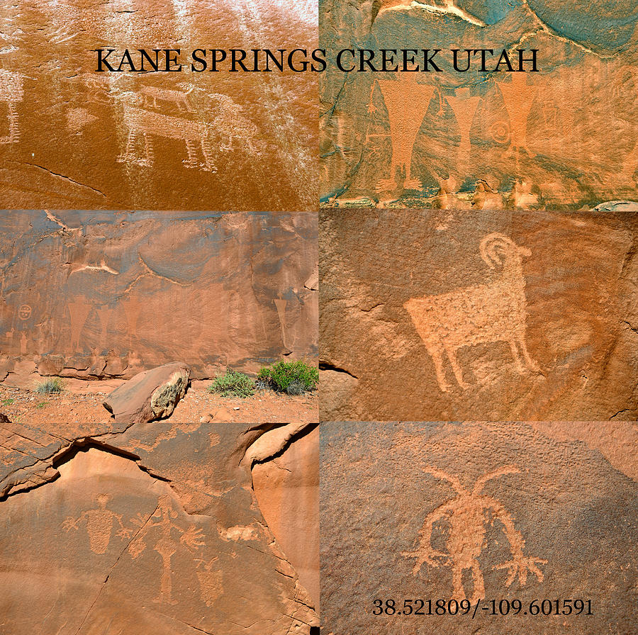 Kane Springs Creek Utah site Photograph by David Lee Thompson