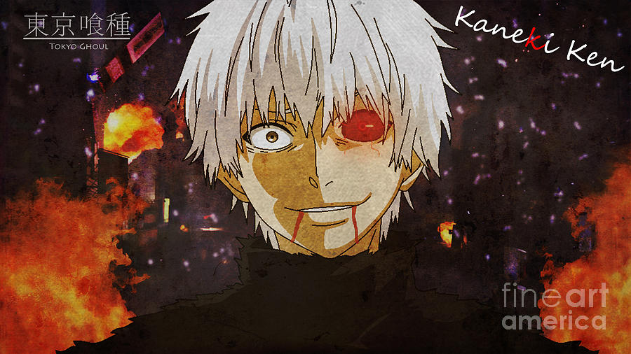 Kaneki Ken Digital Art By Bggamer441