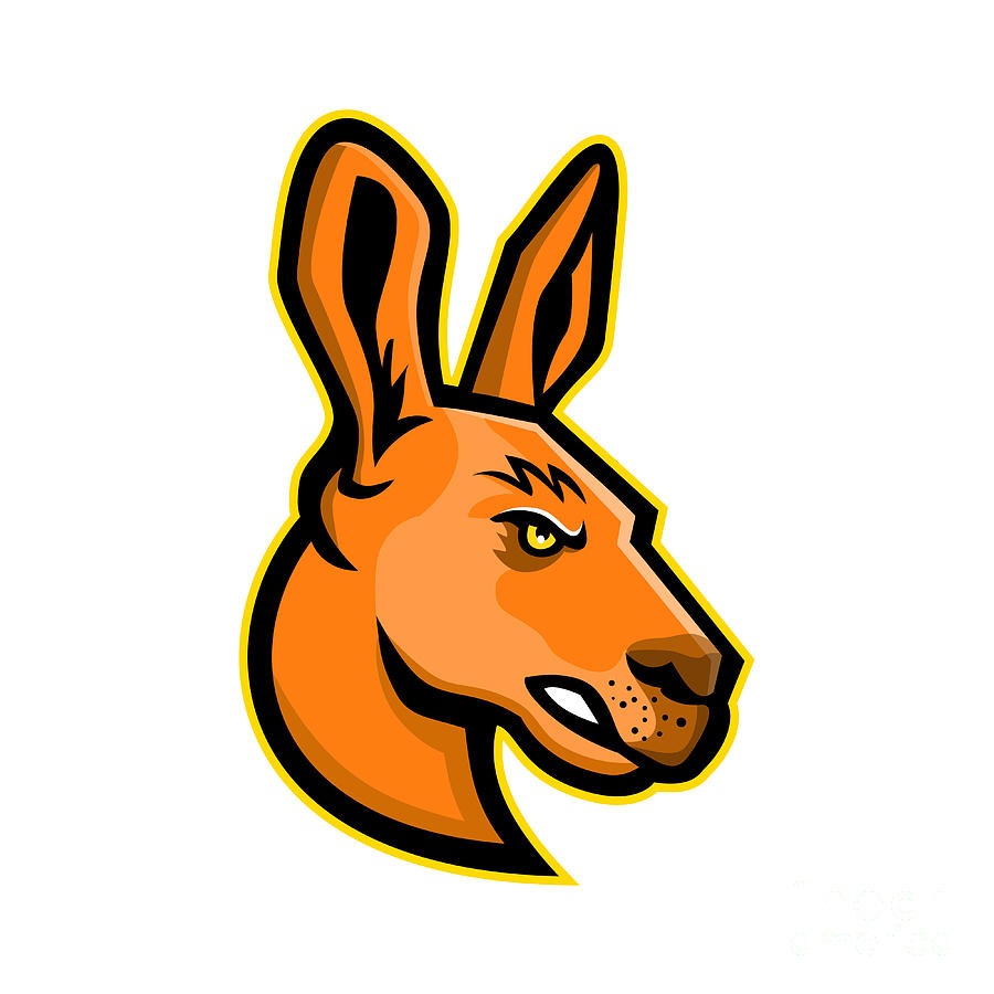 Kangaroo Head Mascot Digital Art by Aloysius Patrimonio - Fine Art America Kangaroo Head Mascot Digital Art by Aloysius Patrimonio - Fine Art America