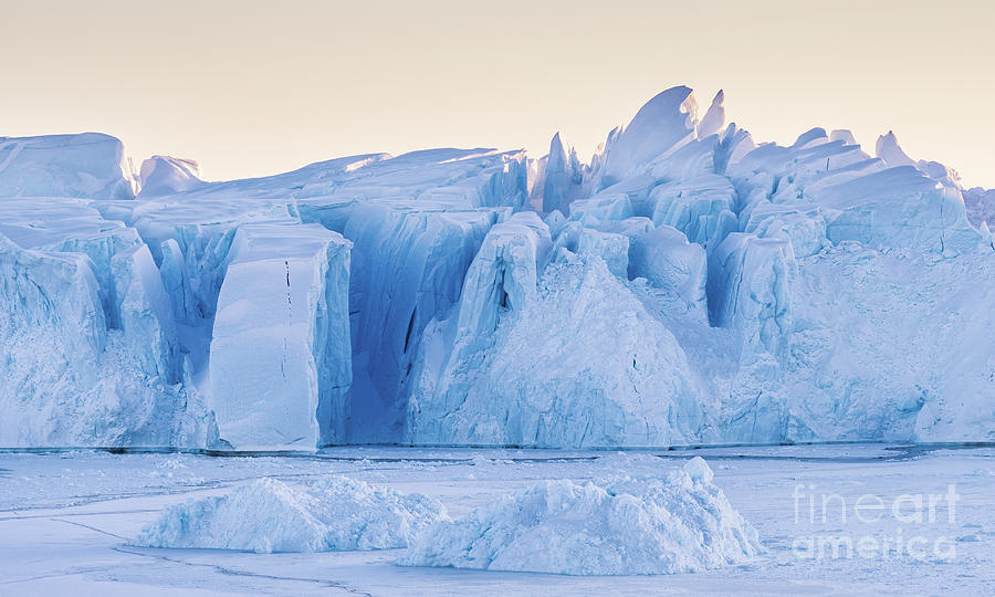 Kangia Ice Sculpture Photograph by Richard Burdon