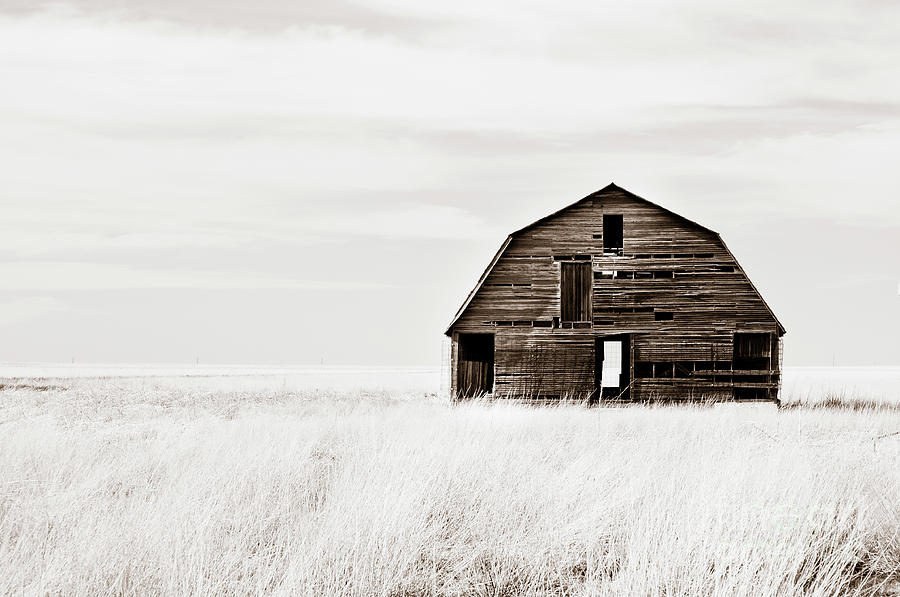 Kansas Barn Photograph by David Waldrop