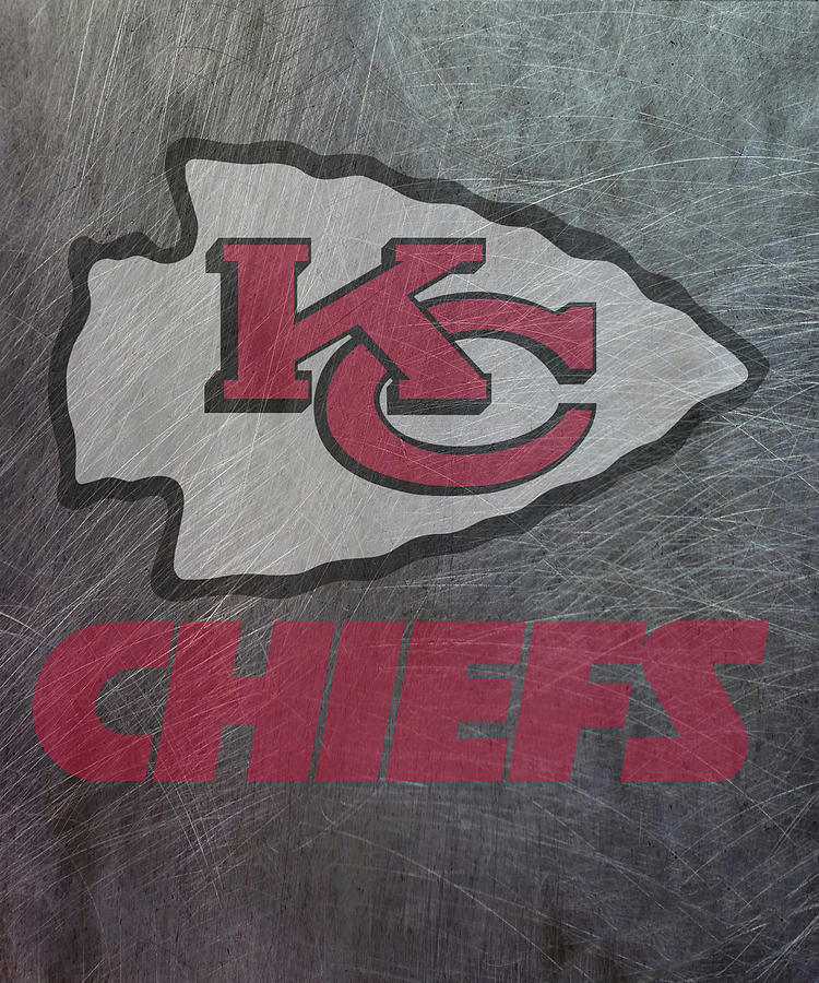 Kansas City Chiefs Translucent Steel Mixed Media by Movie Poster Prints