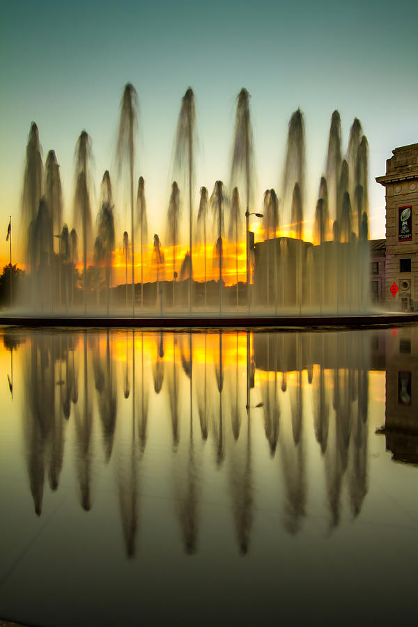 Kansas City Fountains Photograph by Tommy Brison Fine Art America