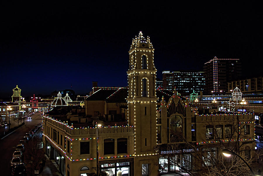 Kansas City Plaza Lights Photograph by Tim McCullough